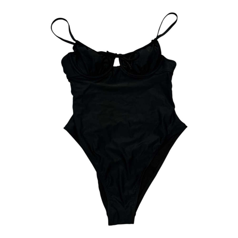 Xhilaration Black Women's One Piece Swimsuit with padding